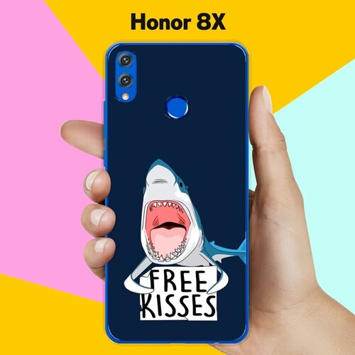 Силиконовый чехол на Honor 8X Акула / для Хонор 8 Икс силиконовый чехол акула на honor 8x