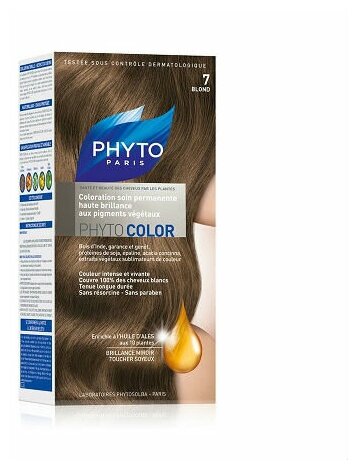 Phyto Фитоколор/Phyto Color Краска для волос блонд оттенок 7 1 шт