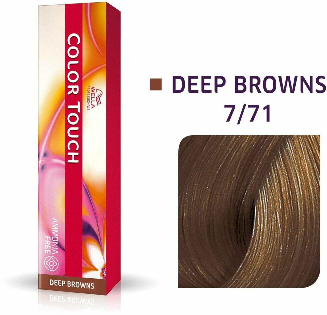 Оттеночная краска для волос Wella Professionals Color Touch 7/71