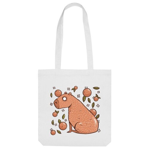 фото Сумка шоппер us basic, белый