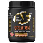 Предтренировочный комплекс Alex Fedorov Nutrition Creaton 300 г, малина - изображение