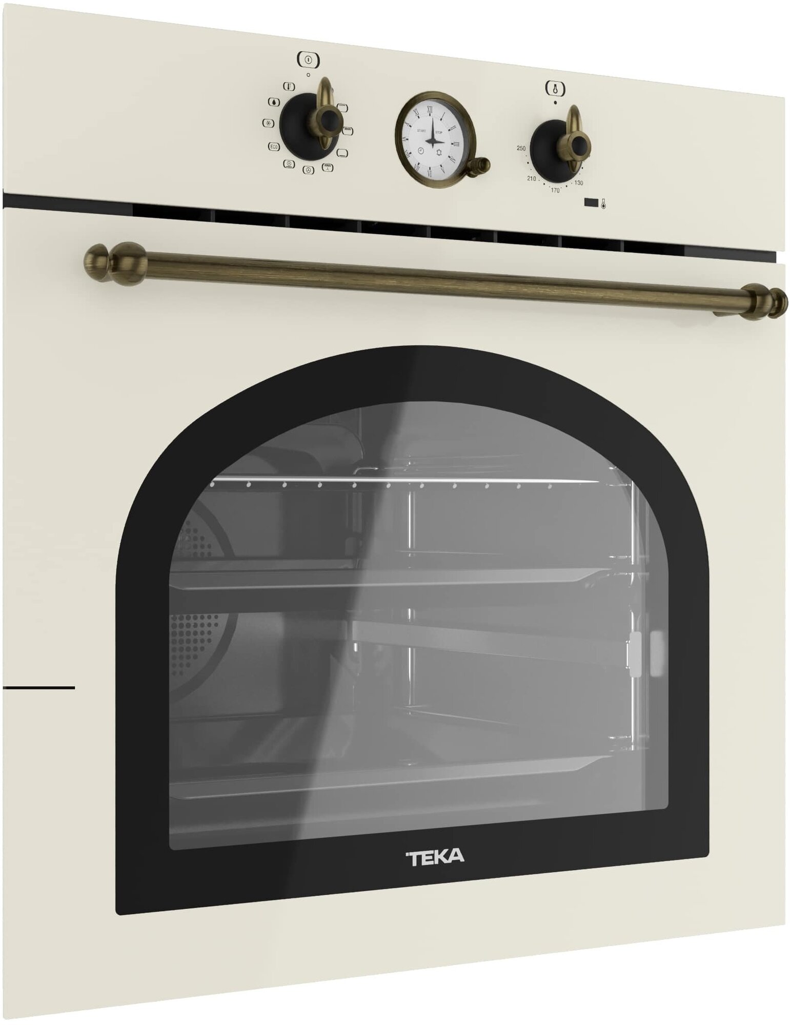 Электрический духовой шкаф TEKA HRB 6300 VNS SILVER, бежевый - фото №4