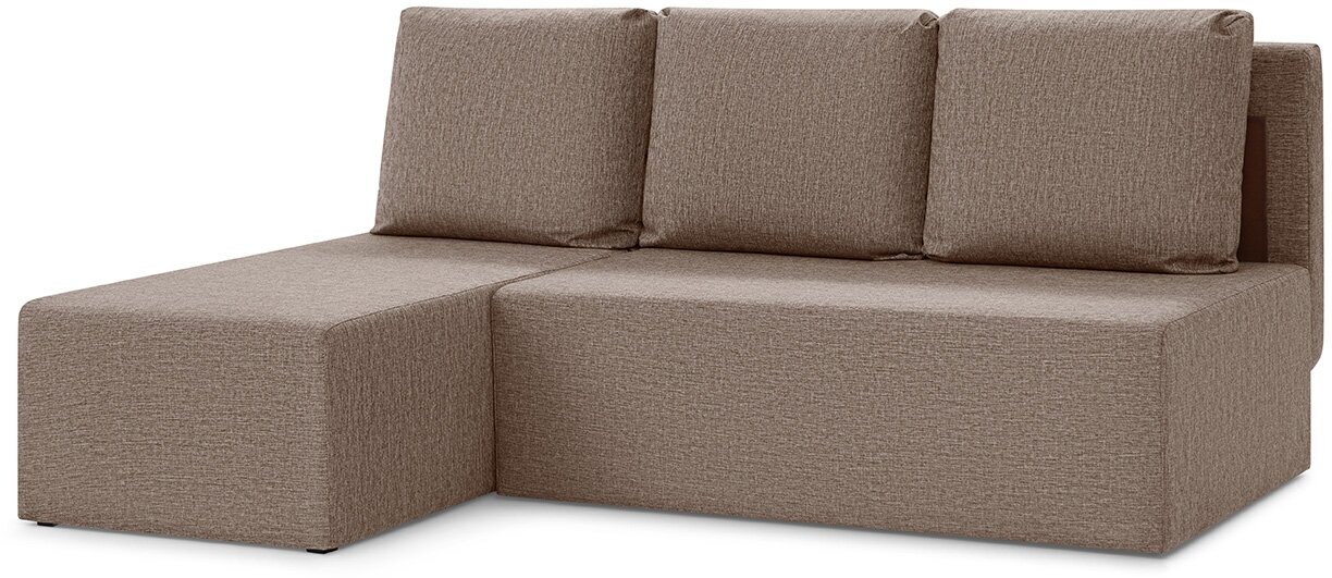 Угловой диван-кровать Hoff Крит, 195х80х138 см, цвет бежевый
