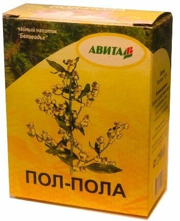 Пол-пола (Эрва шерстистая) "Авита" 30 г для растворения камней в организме очищает от шлаков