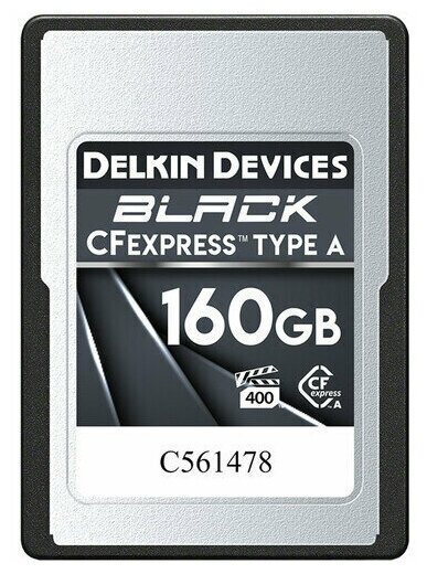 Карта памяти Delkin Devices Black CFexpress Type A 160GB