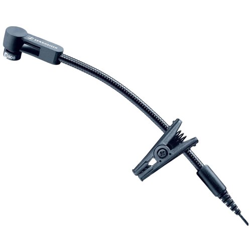 Микрофон проводной Sennheiser E 908 B-EW, разъем: mini jack 3.5 mm, черный