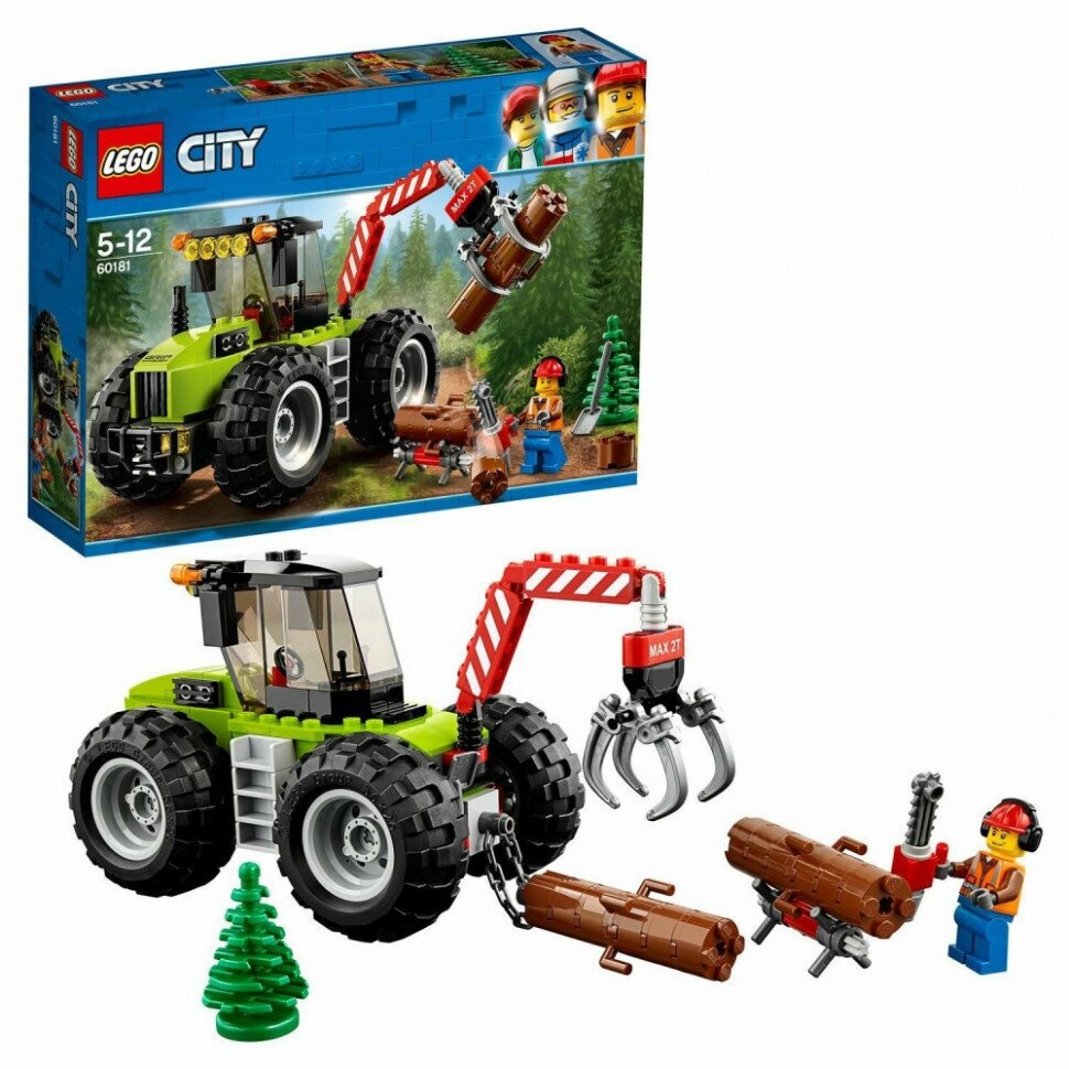 Конструктор LEGO City Great Vehicles Лесной трактор - фото №17