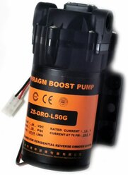 Помпа Гейзер ZS DRO-L50G (насос) повышения давления для фильтра с обратным осмосом