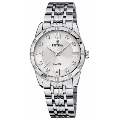 Наручные часы FESTINA Mademoiselle, белый, серебряный