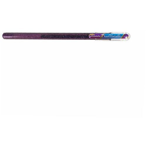 Ручка гелевая Pentel Hybrid Dual Metallic, 1 мм, фиолетовый, синий