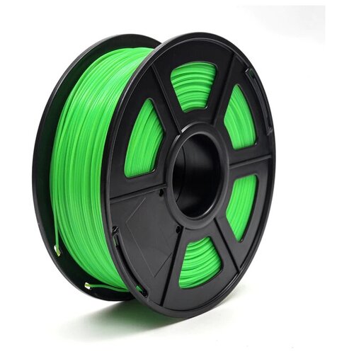 PLA пластик для 3D принтера Geekfilament 1.75мм, 1 кг зеленый (Just Green)