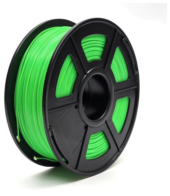 PLA пластик для 3D принтера Geekfilament 1.75мм, 1 кг зеленый (Just Green)