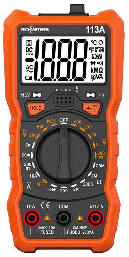 RichMeters RM113A Цифровой мультиметр - фотография № 1