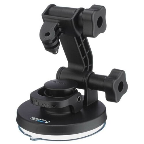 Крепление на лобовое стекло GoPro AUCMT-302 черный крепление шарнир telesin universal camera rotation suction cup mount присоска aluminum body te suc 010