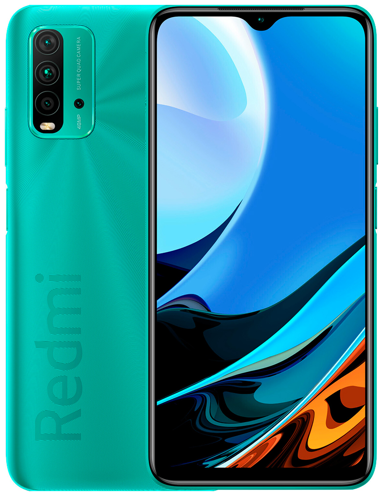 Смартфон Xiaomi Redmi 9T 64 Gb Ocean Green