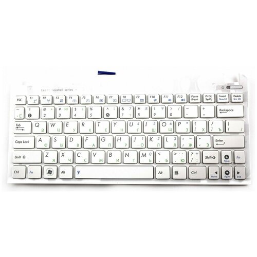 Клавиатура для ноутбука Asus Eee PC 1015 1011 C рамкой Белая Pn EJ1 AEEJ1700210 V103646GS1 RU 1959₽