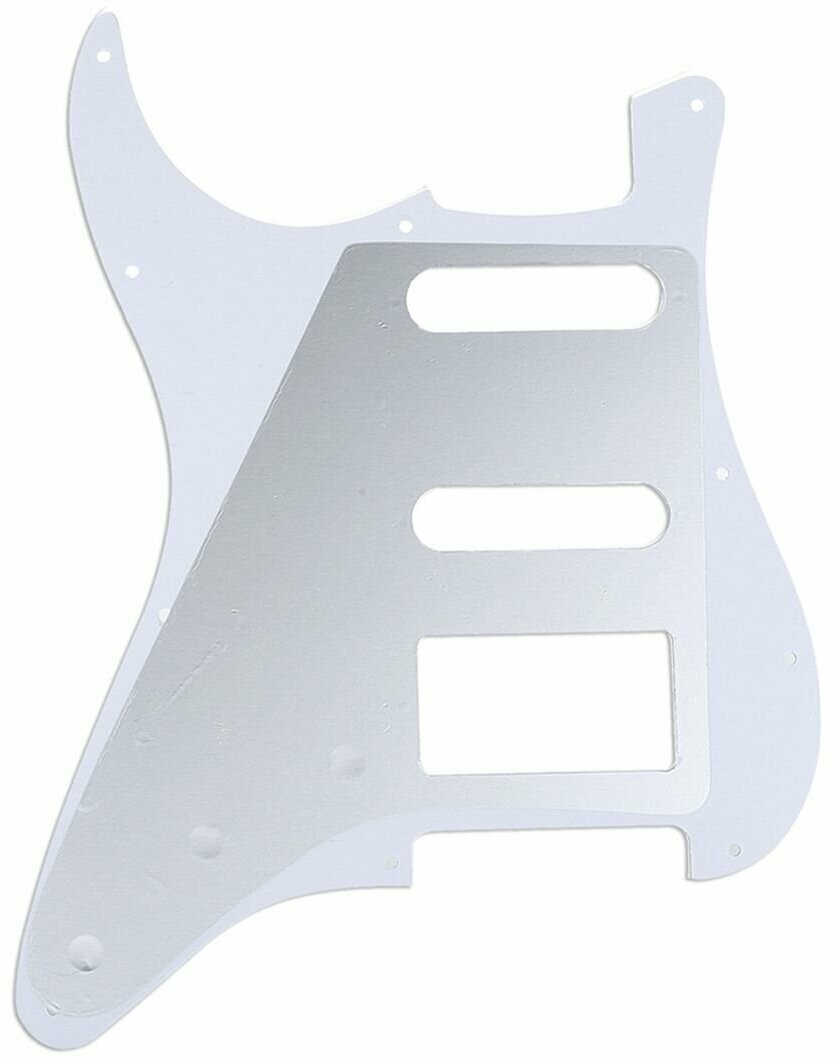 Защитная накладка гитары Fender Stratocaster HSS 3 слоя белая Musiclily MX1382WH