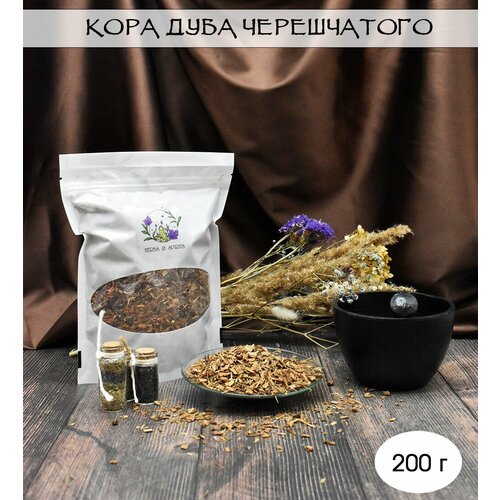 Дуб черешчатый, кора 200 г