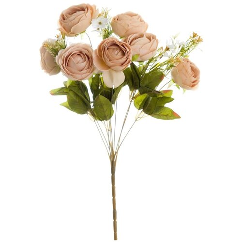 Букет из искусственных роз, цветы для декора 50 см FIORI e BOUQUET BLANC MARICLO