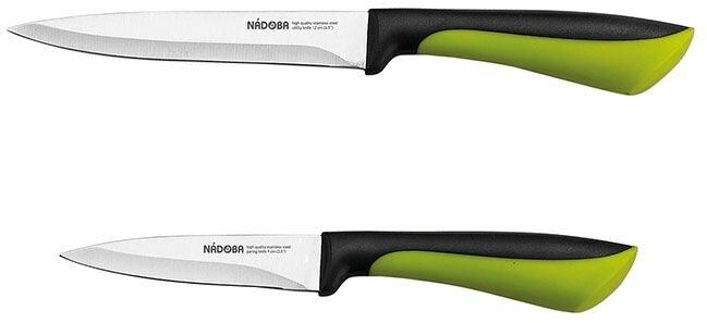 Набор классик из 2 кухонных ножей Nadoba JANA в блистере (723123)