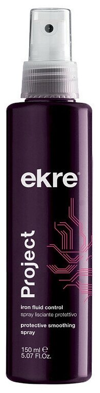 Спрей-флюид термозащитный против пушистости волос Iron Fluid Control Project Ekre, 150 мл