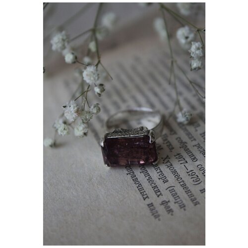 Кольцо True Stones, турмалин, размер 17, розовый кольцо с камнем турмалин true stones