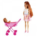 Кукла Infanta Valeree с ребенком и коляской, 30 см, 356238 - изображение