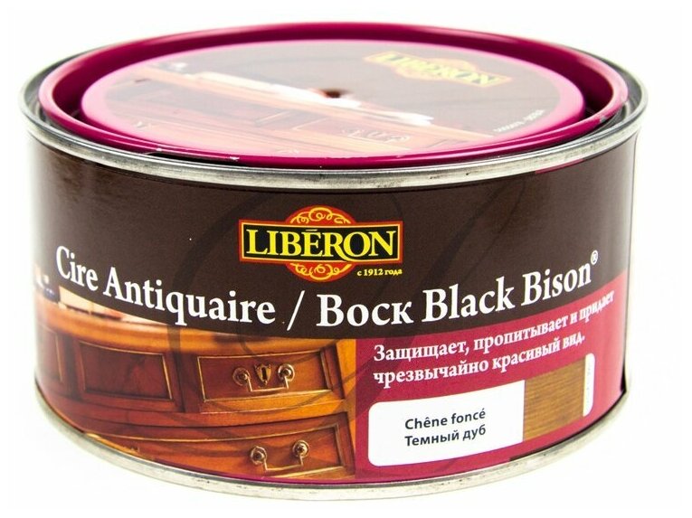 Воск Liberon Cire Antiquaire / Black Bison