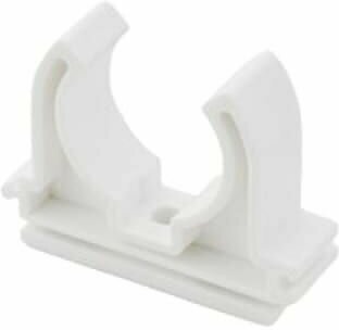 фото Опора для труб RTP одинарная, D20 белая 100 шт