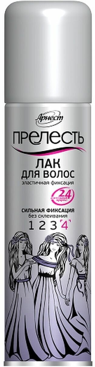 Прелесть Professional Лак для волос, сильная фиксация, 160 г, 160 мл
