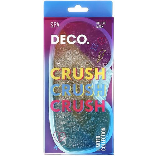 Маска для глаз `DECO.` CRUSH CRUSH CRUSH гелевая аксессуары для макияжа deco пинцет для бровей crush crush crush в чехле