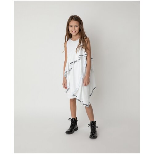 фото Платье gulliver размер 158, белый