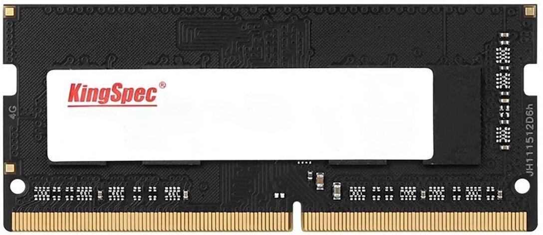 Модуль оперативной памяти KingSpec SO-DIMM DDR4 4ГБ PC4-21300 2666MHz 1.2V, CL17, KS2666D4N12004G