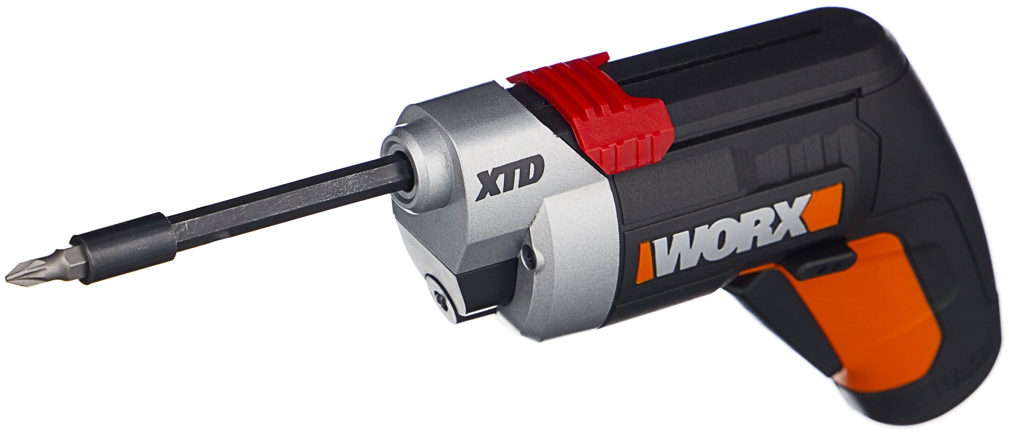 Отвертка WORX WX252 4V XTD аккумуляторная с 1,5Ач батареей и 0,4А зарядкой - фотография № 1