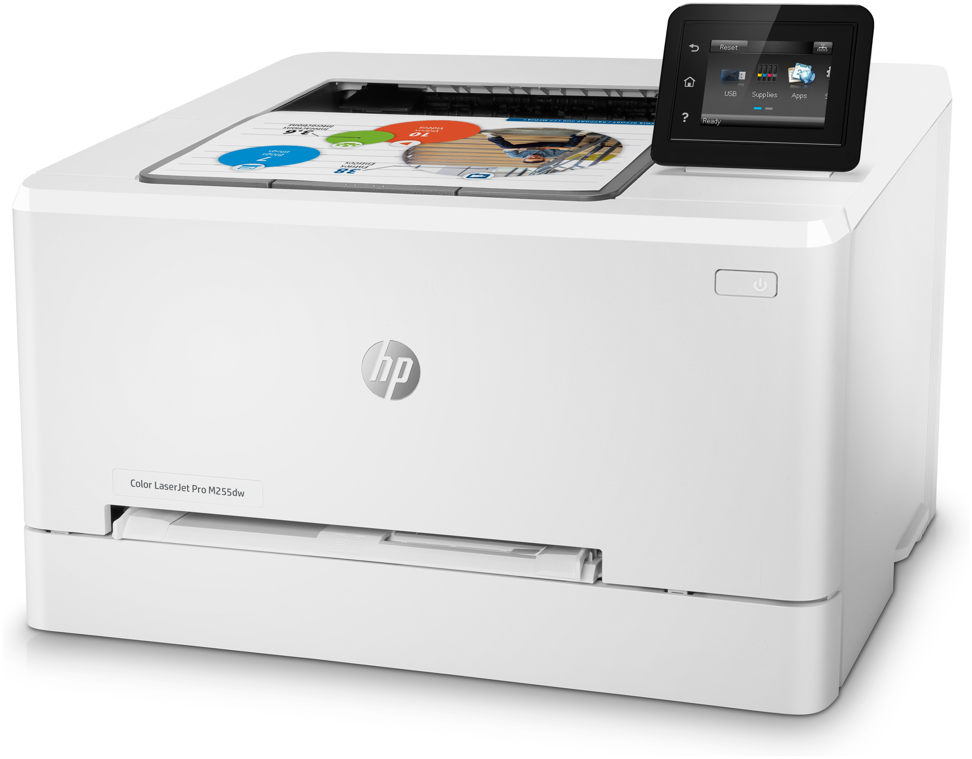 Принтер лазерный HP Color LaserJet Pro M255dw 7KW64A .