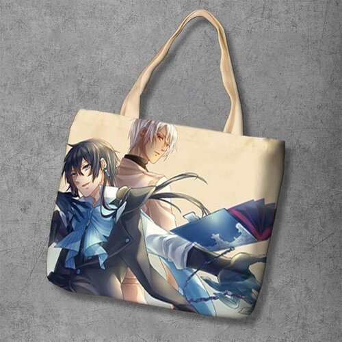 фото Сумка шоппер anime dakimakura, фактура рельефная, мультиколор