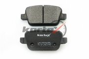 Колодки Торм. Ford Mondeo Iv/Galaxy/S-Max/Landrover Freelander 07- Задн. к-Т KORTEX арт. KT1732STD