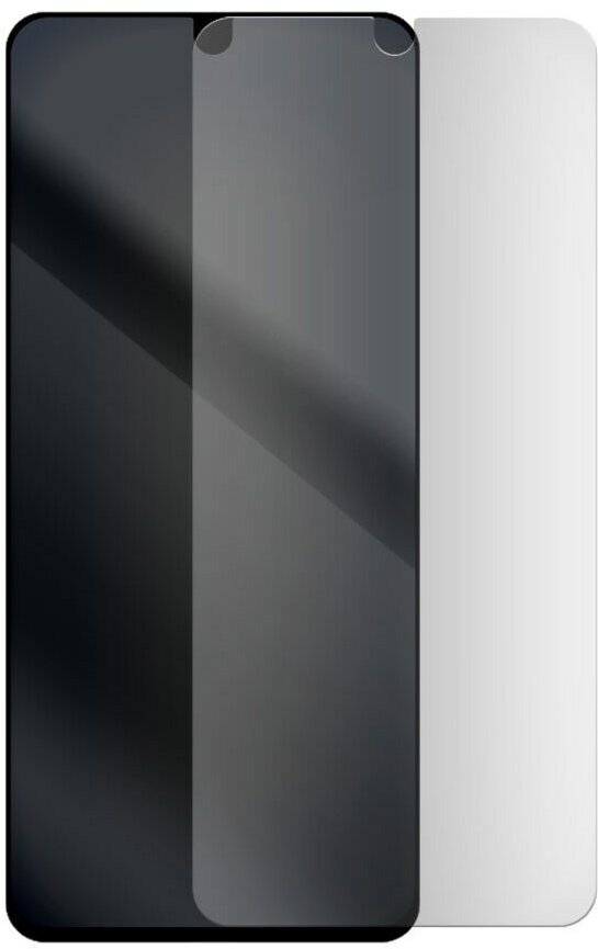 Стекло защитное гибридное матовое Krutoff для Samsung Galaxy M32 5G (M326)
