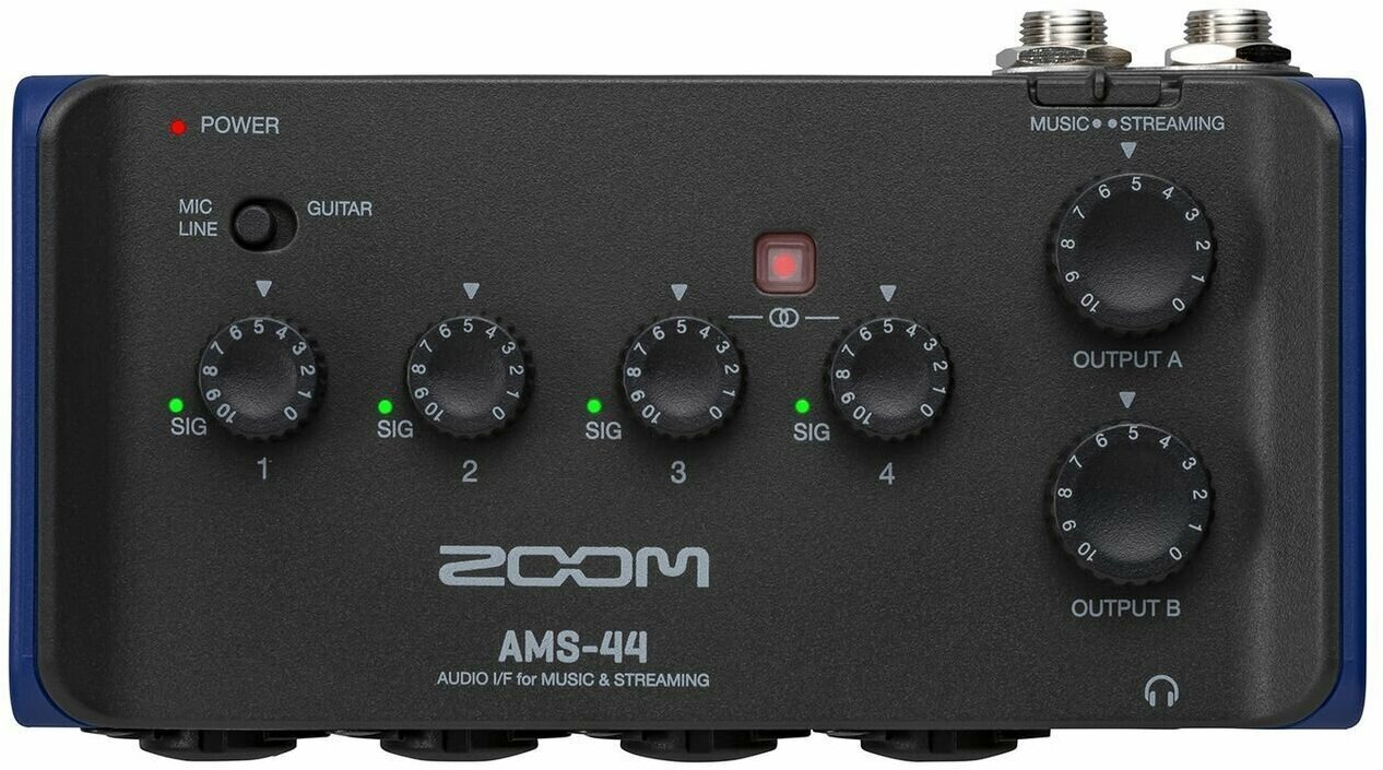 Zoom AMS-44 - Аудиоинтерфейс для музыки и стриминга