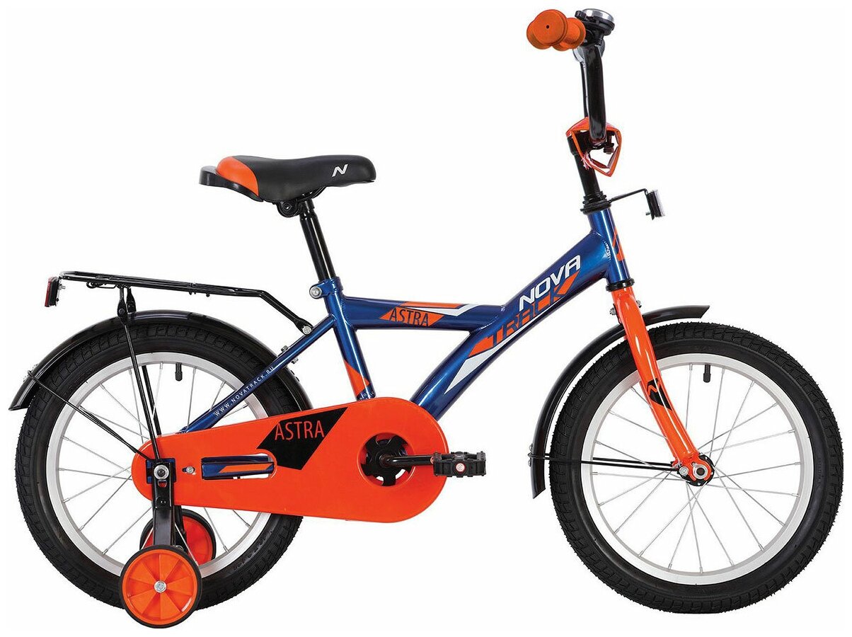 Детский велосипед Novatrack Astra 14" (2022) 14 Синий