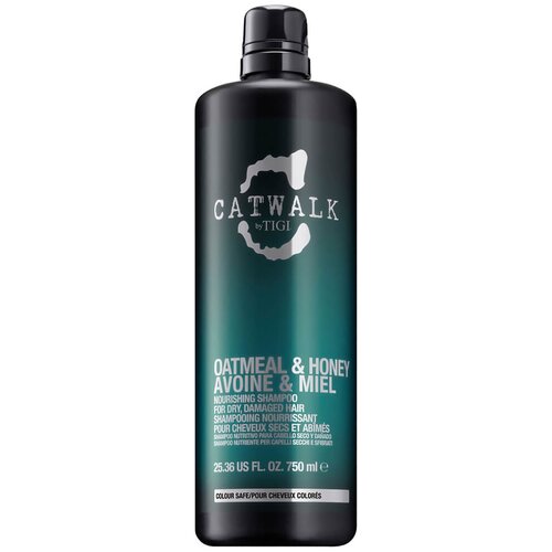 Catwalk by TIGI шампунь Catwalk Oatmeal & Honey для питания сухих и ломких волос, 750 мл catwalk by tigi шампунь catwalk oatmeal