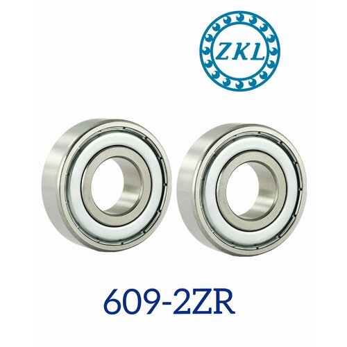Подшипник ZKL 609-2ZR 2 шт. 9мм*24мм*7мм