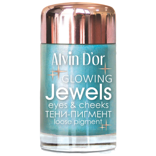 Alvin D'or Тени-пигмент для век Jewels, 3 г alvin d or тени пигмент для век glowing jewels 05