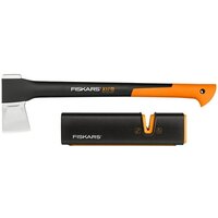 Топор-колун FISKARS 129050 Набор (Топор X 17 + точилка)