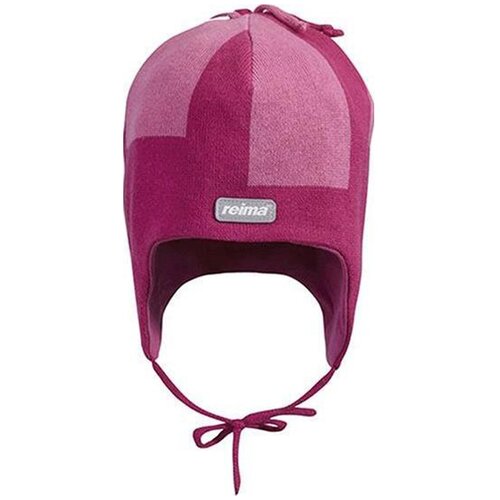 Шапочка детская с завязками Reima,518022-381 Rei Fuchsia, размер 50