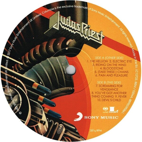 Judas Priest - Screaming For Vengeance Виниловая пластинка Sony Music - фото №4