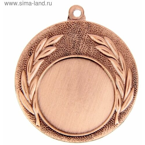 Медаль под нанесение, бронза, d=4 см