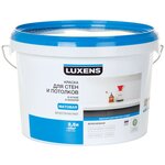 Краска акриловая Luxens для стен и потолков в кухне и ванной влагостойкая моющаяся - изображение