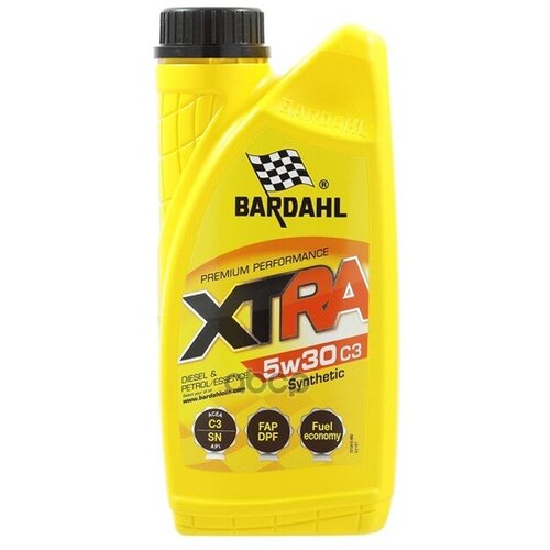 Bardahl Bardahl Xtra 5W30 C3 1L_Масло Моторное Синтacea C3 Ll-04 C30 5040050700 2293122951 6700₽