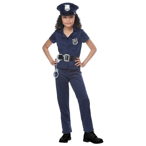 фото Костюм california costumes милый полицейский 00545, синий, размер m (8-10 лет)